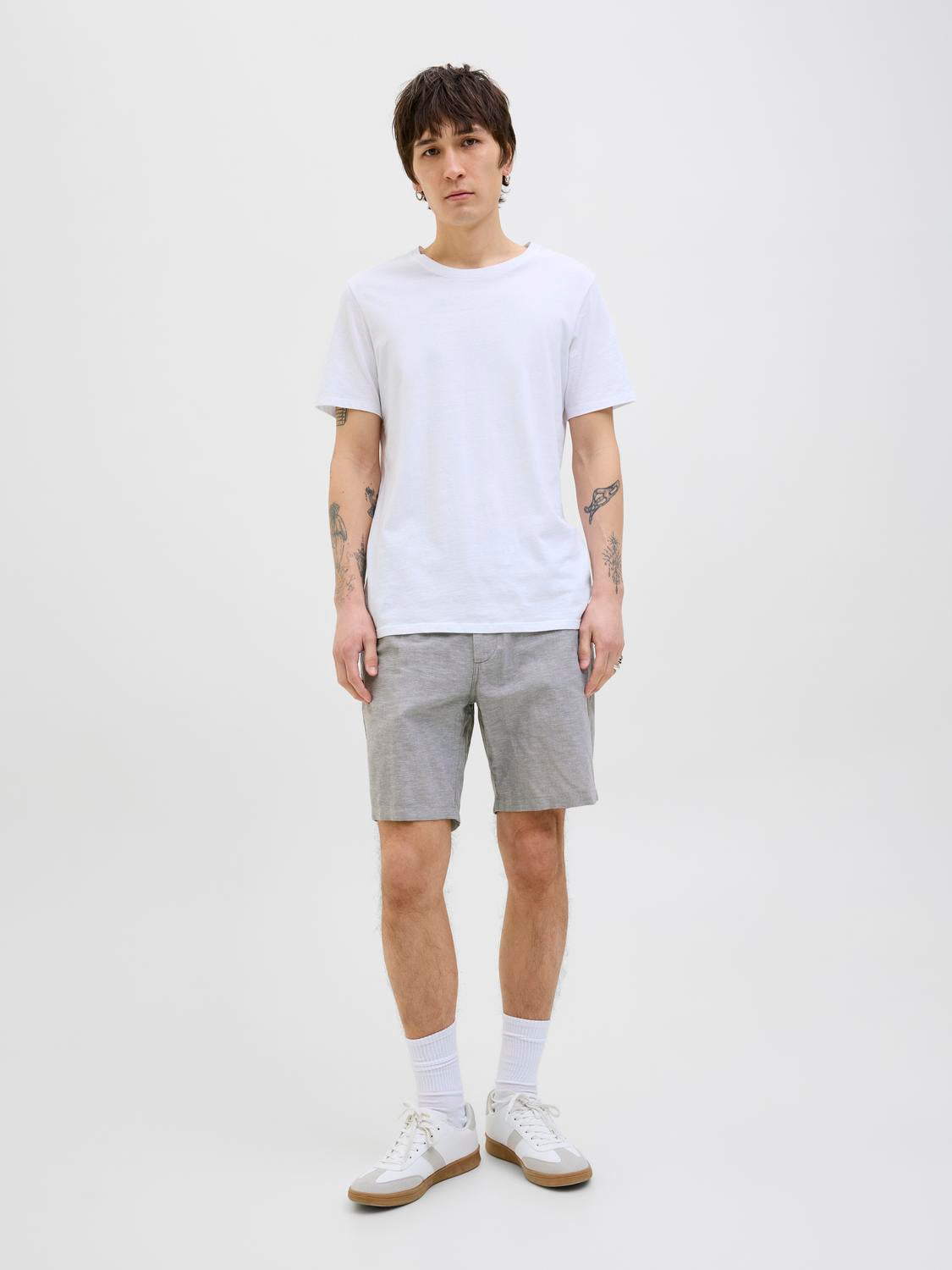 JPSTACE SUMMER LINEN BLEND SHORTS